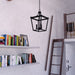 Vaxcel - P0477 - Three Light Pendant - Cottage Grove - Matte Black