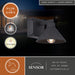Vaxcel - T0797 - One Light Outdoor Wall Mount - Sumner - Matte Black