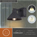 Vaxcel - T0797 - One Light Outdoor Wall Mount - Sumner - Matte Black