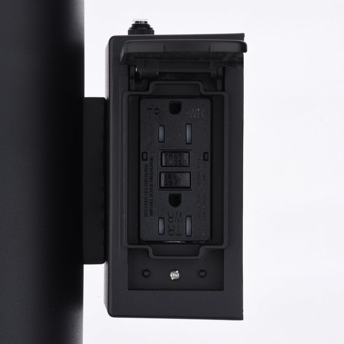 Vaxcel - T0798 - Two Light Outdoor Wall Mount - Chiasso - Textured Black