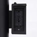 Vaxcel - T0798 - Two Light Outdoor Wall Mount - Chiasso - Textured Black