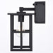 Vaxcel - T0799 - One Light Outdoor Wall Mount - Maywood - Matte Black