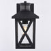 Vaxcel - T0843 - One Light Outdoor Motion Sensor Wall Light - Rockford - Textured Black