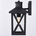 Vaxcel - T0843 - One Light Outdoor Motion Sensor Wall Light - Rockford - Textured Black