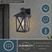 Vaxcel - T0843 - One Light Outdoor Motion Sensor Wall Light - Rockford - Textured Black