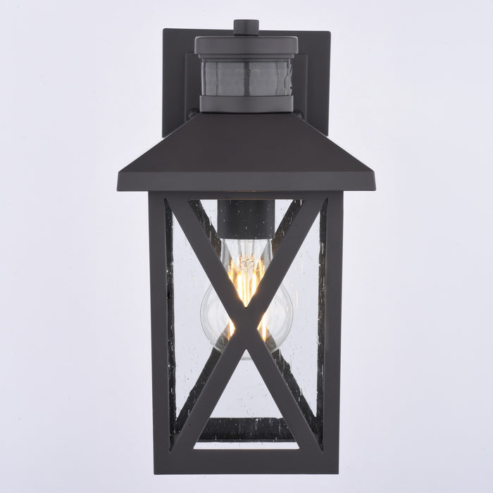 Vaxcel - T0844 - One Light Outdoor Motion Sensor Wall Light - Rockford - Bronze