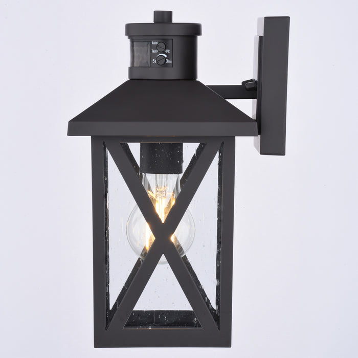 Vaxcel - T0844 - One Light Outdoor Motion Sensor Wall Light - Rockford - Bronze