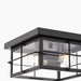 Vaxcel - T0847 - Two Light Outdoor Flush Mount - Manchester - Matte Black