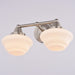 Vaxcel - W0564 - Two Light Vanity - Eastgate - Satin Nickel