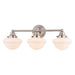 Vaxcel - W0565 - Three Light Vanity - Eastgate - Satin Nickel