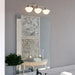 Vaxcel - W0565 - Three Light Vanity - Eastgate - Satin Nickel