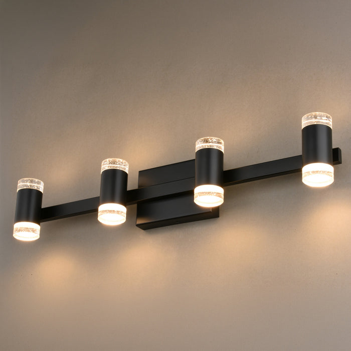 Vaxcel - W0585 - LED Vanity - Sunset Hill - Matte Black