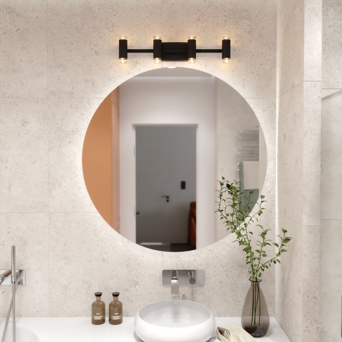 Vaxcel - W0585 - LED Vanity - Sunset Hill - Matte Black