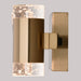 Vaxcel - W0586 - LED Vanity - Sunset Hill - Muted Brass