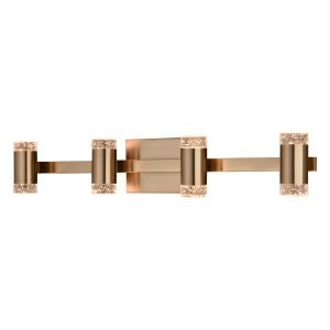 Vaxcel - W0586 - LED Vanity - Sunset Hill - Muted Brass
