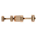 Vaxcel - W0586 - LED Vanity - Sunset Hill - Muted Brass