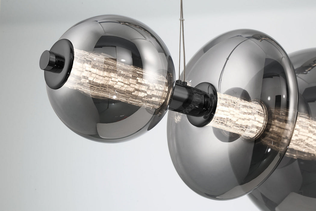 Eurofase - 46772-060 - LED Linear Chandelier - Atomo - Matte Black