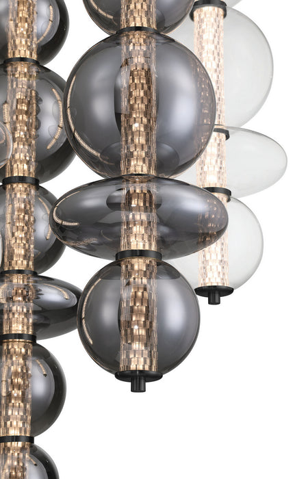 Eurofase - 48960-038 - LED Chandelier - Atomo - Matte Black