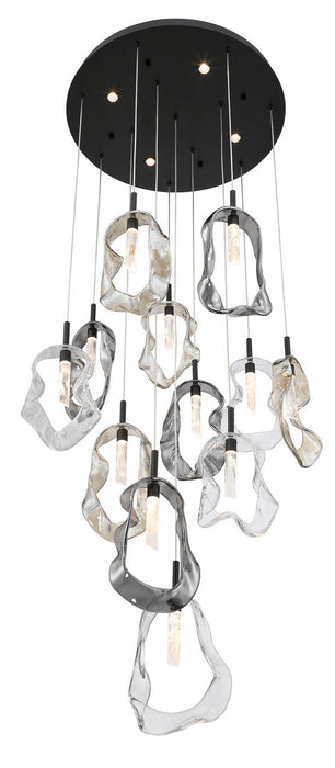 Eurofase - 49237-047 - LED Chandelier - Norah - Matte Black