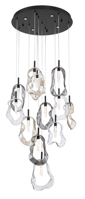 Eurofase - 49237-047 - LED Chandelier - Norah - Matte Black