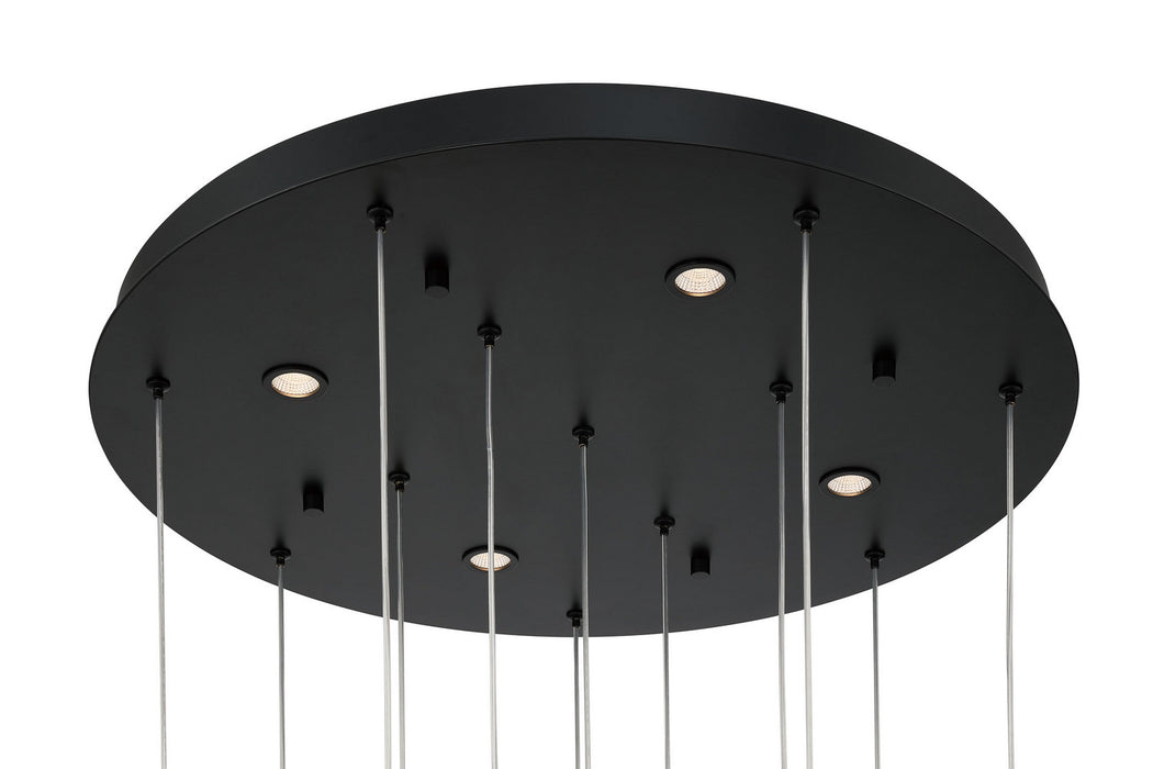 Eurofase - 49237-047 - LED Chandelier - Norah - Matte Black