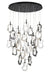 Eurofase - 49238-044 - LED Chandelier - Norah - Matte Black