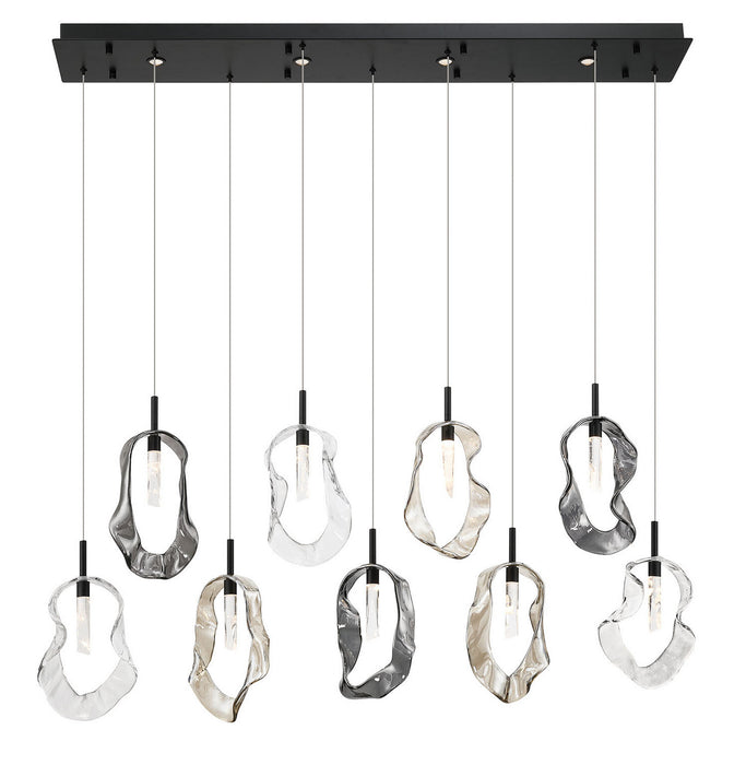 Eurofase - 49239-041 - LED Linear Chandelier - Norah - Matte Black