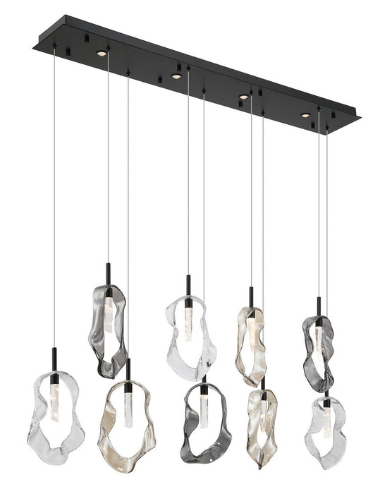 Eurofase - 49239-041 - LED Linear Chandelier - Norah - Matte Black