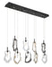 Eurofase - 49239-041 - LED Linear Chandelier - Norah - Matte Black