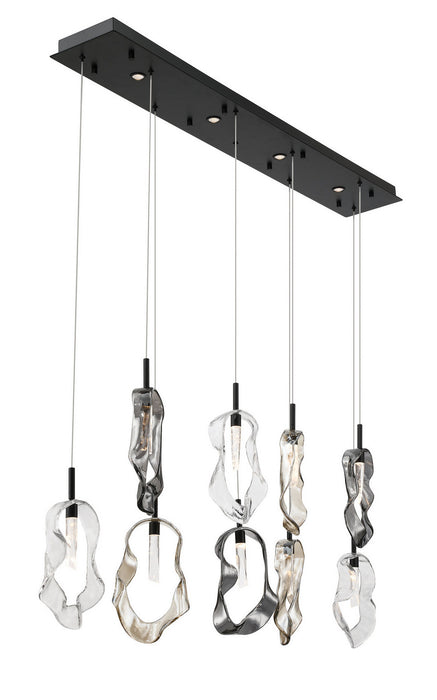 Eurofase - 49239-041 - LED Linear Chandelier - Norah - Matte Black