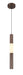 Eurofase - 50128-013 - LED Pendant - Ronda - Harlow Bronze