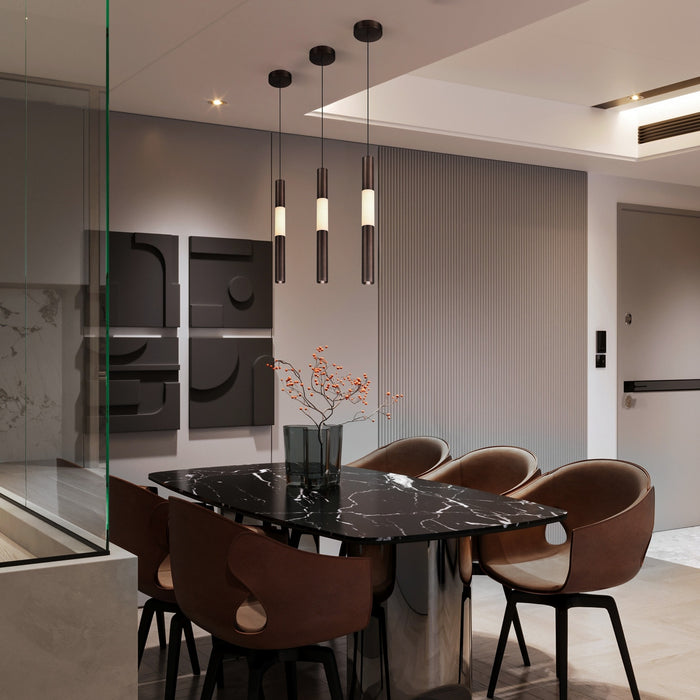 Eurofase - 50128-013 - LED Pendant - Ronda - Harlow Bronze