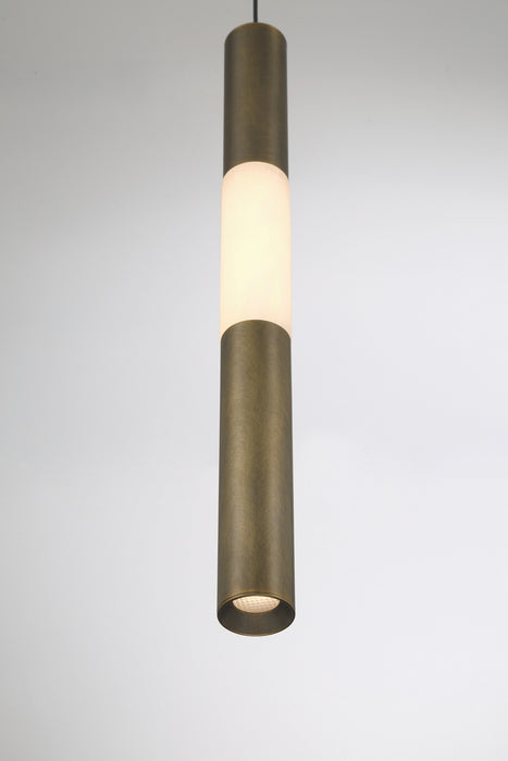 Eurofase - 50128-020 - LED Pendant - Ronda - Weathered Brass