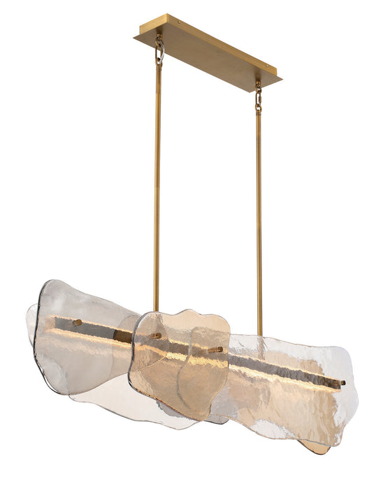 Eurofase - 50461-028 - LED Linear Chandelier - Grotto - Antique Brass
