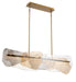 Eurofase - 50461-028 - LED Linear Chandelier - Grotto - Antique Brass