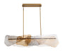 Eurofase - 50461-028 - LED Linear Chandelier - Grotto - Antique Brass