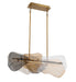 Eurofase - 50462-025 - LED Linear Chandelier - Grotto - Antique Brass