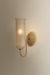 Mitzi - H1165101-PBR - One Light Wall Sconce - Alessandra - Patina Brass