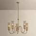 Mitzi - H1165805-PBR - Five Light Chandelier - Alessandra - Patina Brass