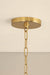Mitzi - H1084701-PBR - One Light Chandelier - Amanda - Patina Brass