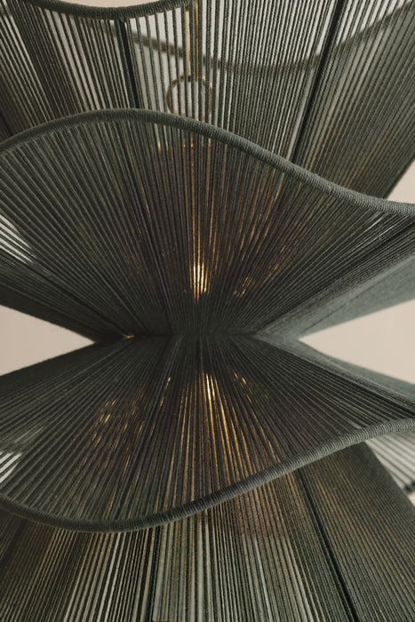Mitzi - H1084701S-PBR - One Light Chandelier - Amanda - Patina Brass