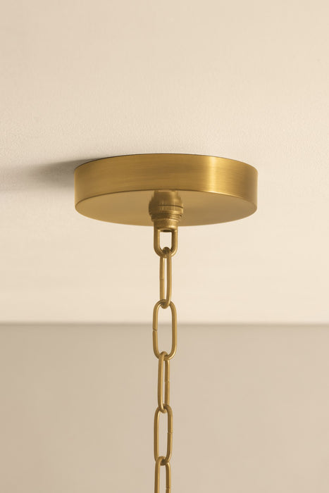 Mitzi - H1084701S-PBR - One Light Chandelier - Amanda - Patina Brass