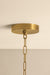 Mitzi - H1084701S-PBR - One Light Chandelier - Amanda - Patina Brass