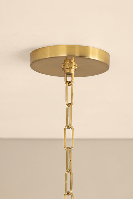 Mitzi - H1084701S-AGB - One Light Chandelier - Amanda - Aged Brass
