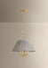 Mitzi - H1200804-AGB - Four Light Chandelier - Antonia - Aged Brass