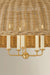 Mitzi - H859805-AGB - Five Light Chandelier - Arwen - Aged Brass