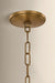 Mitzi - H1197805-PBR - Five Light Chandelier - Brinlea - Patina Brass