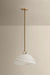 Mitzi - H1183701L-PBR - One Light Pendant - Dessi - Patina Brass