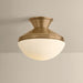 Mitzi - H1110601-PBR - One Light Semi Flush Mount - Esther - Patina Brass