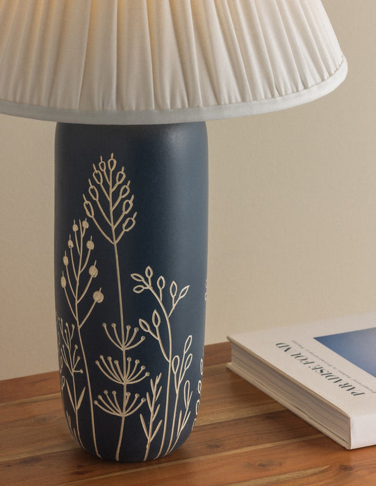 Mitzi - HL1206201-AGB/CBL - One Light Table Lamp - Etta - Aged Brass
